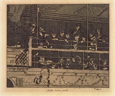 Noctes Ambrosianae (Ambrosian Nights) by Walter Richard Sickert